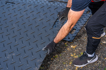 Blue Diamond GroundTrak PRO Ground Protection Mat (60t) - 2400x1200x17.5mm