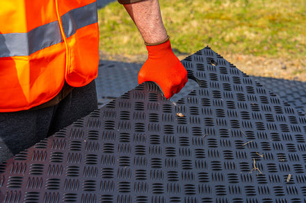 Blue Diamond GroundTrak PRO Ground Protection Mat (60t) - 2400x1200x17.5mm