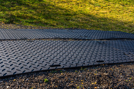 Blue Diamond GroundTrak PRO Ground Protection Mat (60t) - 2400x1200x17.5mm