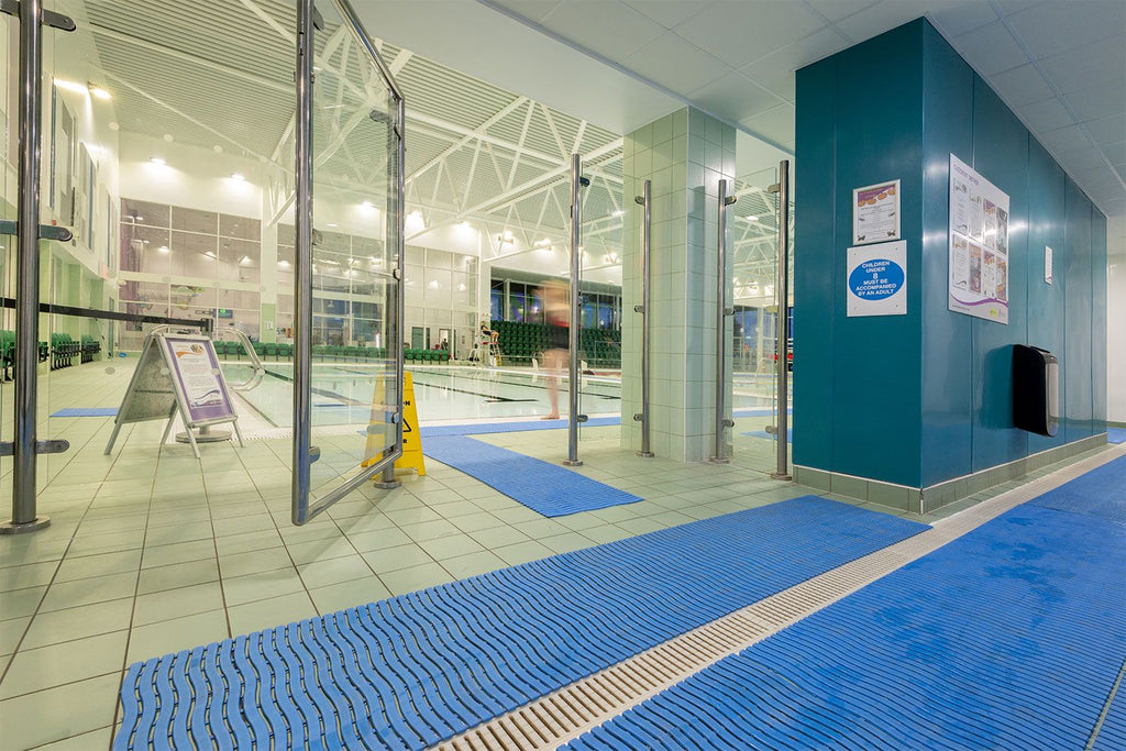 Blue Diamond Kumfi Step Anti-slip Draining Mat 600mm