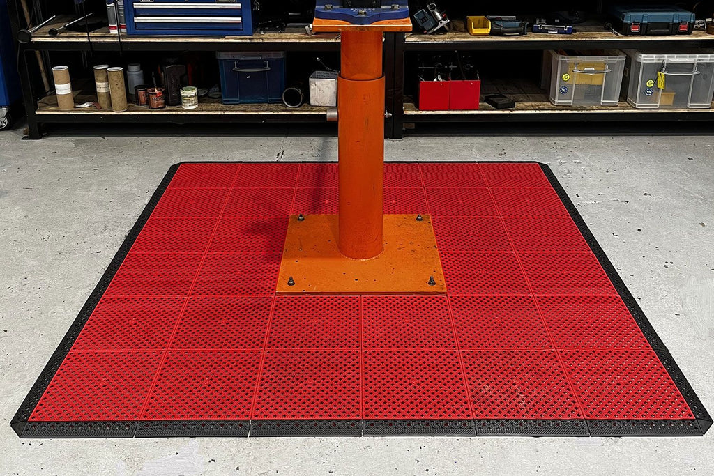 Blue Diamond Kumfi Tile Interlocking PVC Anti-slip Matting Tile