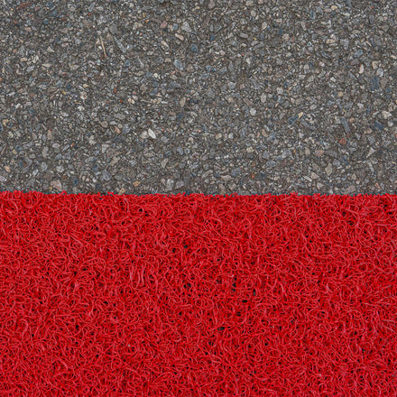 Blue Diamond Spaghetti Site Mat PVC Industrial Matting - 1200mm x 12m