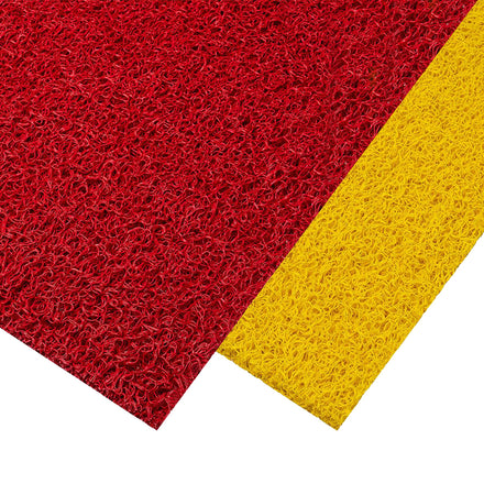 Blue Diamond Spaghetti Site Mat PVC Industrial Matting - 1200mm x 12m