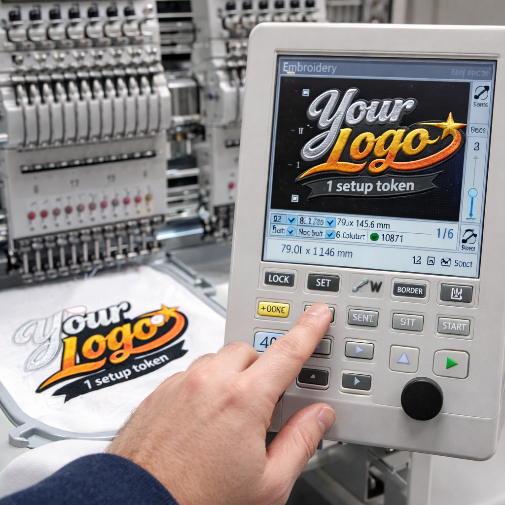 Embroidery Setup Token