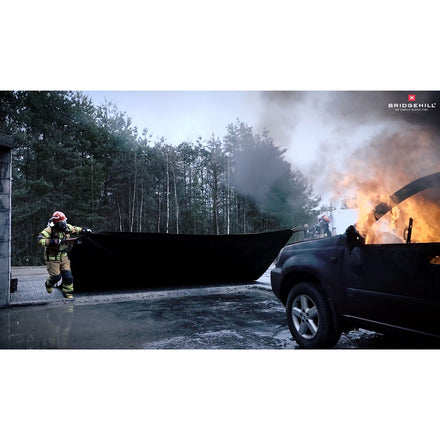Bridgehill XL Pro Car Fire Blanket 8m x 10m (Fire Service only) - FB-CAR-004-BGH