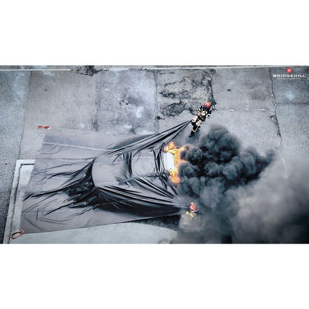 Bridgehill XL Pro Car Fire Blanket 8m x 10m (Fire Service only) - FB-CAR-004-BGH