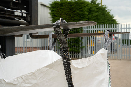 Builders Bag 1 Tonne Bulk Bag, Empty 850x850x850mm with Lifting Loops