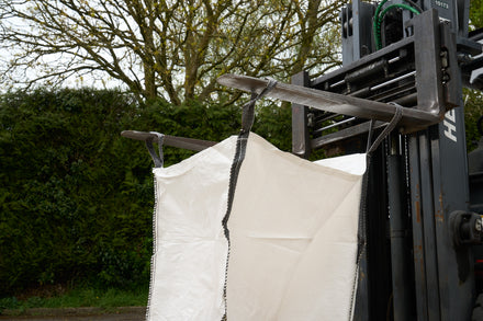 Builders Bag 1 Tonne Bulk Bag, Empty 850x850x850mm with Lifting Loops