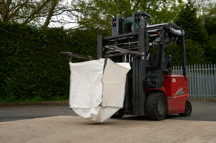 Builders Bag 1 Tonne Bulk Bag, Empty 850x850x850mm with Lifting Loops
