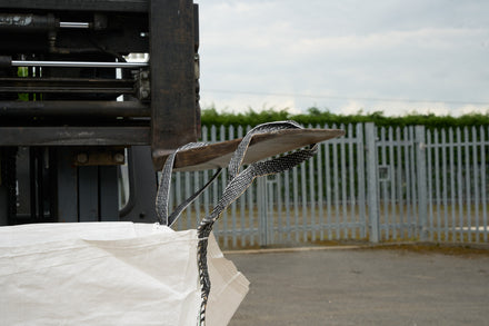 Builders Bag 1 Tonne Bulk Bag, Empty 850x850x850mm with Lifting Loops