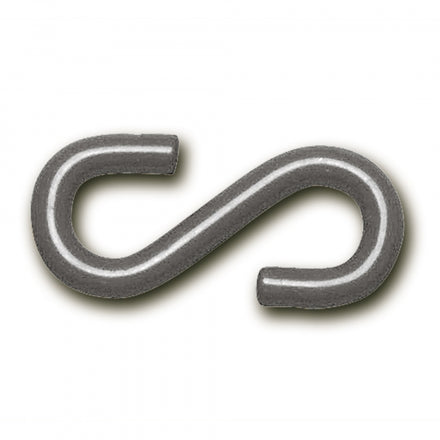 Galvanised "S" Shaped Connecting Link for Barrier Chains - 10 Pack