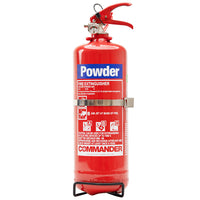 Commander 2kg ABC Powder Fire Extinguisher - FX-PWD-002-DCF