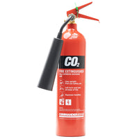 CommanderEDGE 2kg CO2 Aluminium Fire Extinguisher - FX-COA-002-DCF