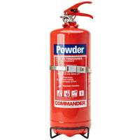 Commander 3kg ABC Powder Fire Extinguisher - FX-PWD-003-DCF