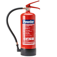 Commander 4kg ABC Powder Fire Extinguisher - FX-PWD-004-DCF