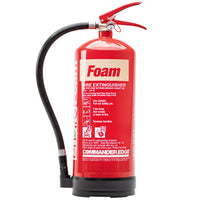 CommanderEDGE 6ltr enviroFoam Fluorine Free Foam Fire Extinguisher - FX-FFF-006-CCF