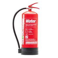 CommanderEDGE 9ltr PFAS-Free Water Fire Extinguisher - FX-FFW-009-CCF