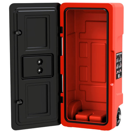 Bridgehill Fire Blanket Wheeled Cabinet - CB-BGH-002-WHL (Empty Cabinet)