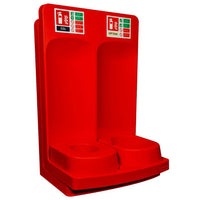 Commander Double Fire Extinguisher Stand with Inserts - CS51A