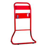 Double Tubular Fire Extinguisher Stand - Red - CS31