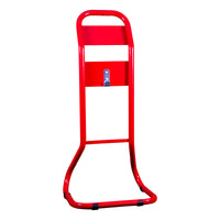 Single Tubular Fire Extinguisher Stand - Red - CS30