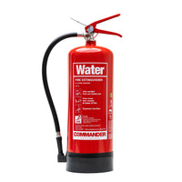 Commander 6ltr Water Fire Extinguisher - FX-PWA-006-DCF