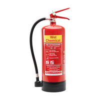 Commander 6ltr Wet Chemical Fire Extinguisher - FX-WCH-006-DCF
