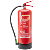 Commander 9ltr Fluorine Free Foam Fire Extinguisher - FX-FFF-009-DCF