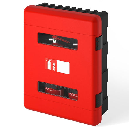 Commander Double Fire Extinguisher Cabinet - CS03-DA (Empty Cabinet)