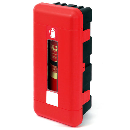 Commander Single Fire Extinguisher Cabinet for 9KG and 9Ltr Fire Extinguishers - CS01-DA9 (Empty Cabinet)