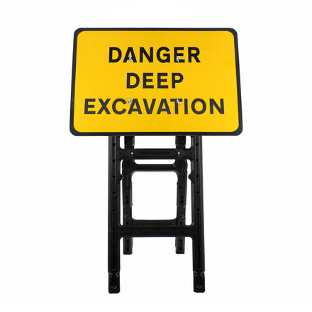Danger Deep Excavation | Quick Fit (Face Only) | 1050x750mm