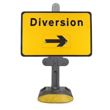 Diversion Rotating Arrow Sign Diagram 2702 | Quick Fit (face only) | 1050x750mm
