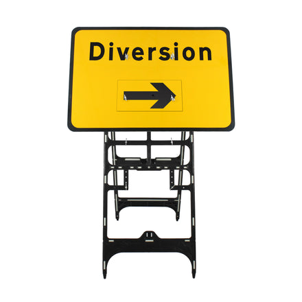 Diversion Rotating Arrow Sign Diagram 2702 | Quick Fit (face only) | 1050x750mm