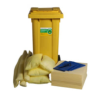 Ecospill Chemical Wheelie Bin Spill Kit - 120L