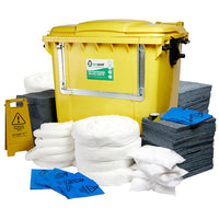 ecospill-eco-sustainable-1000l-oil-only-spill-response-kit-4-wheel-drop-front-pe-bin