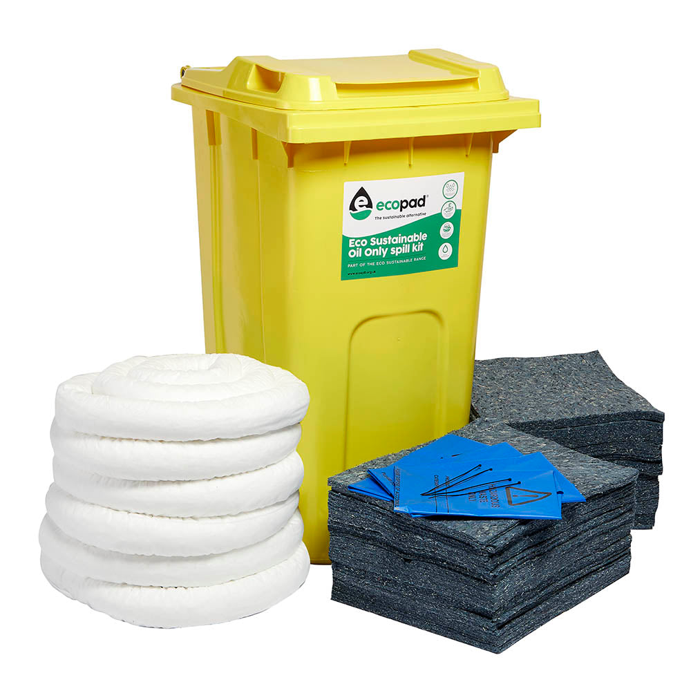 ecospill-eco-sustainable-240l-oil-only-spill-response-kit-2-wheel-pe-bin