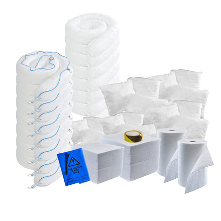 Ecospill Oil Only 4 Wheeled Bin Refill Kit