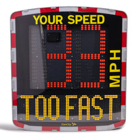 EVOLIS Vision Solar Powered Speed Sign With Data Logging VAS SID