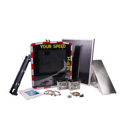 EVOLIS Vision Solar Powered Speed Sign With Data Logging VAS SID