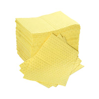 Fentex Single Weight Absorbent Chemical Pads - Poly Pack (Pack of 200)