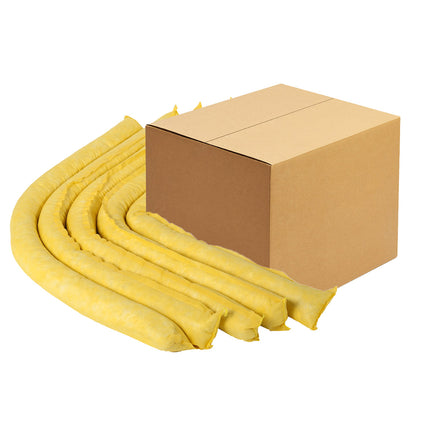 Fentex Chemical Absorbent Socks 8cm x 1.2m (Pack of 20)