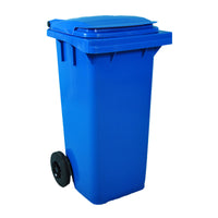 Fentex Empty 120 Litre Wheelie Bin: Blue
