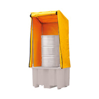Fentex Framed Cover for Spill Pallet for 1 x 205L Drum (Yellow)