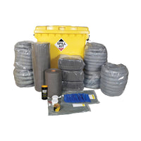 Fentex General Purpose Spill Kit in 4 Wheeled Bin - 1100L