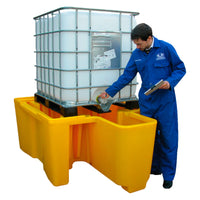 Fentex IBC Spill Pallet with Integral Dispenser