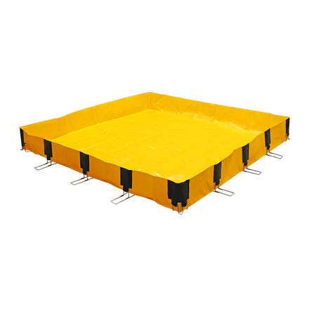 Fentex InstaBund® Fuel and Chemical Spill Containment with Corner and Central Supports