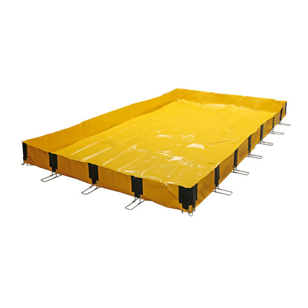 Fentex InstaBund® Fuel and Chemical Spill Containment with Corner and Central Supports