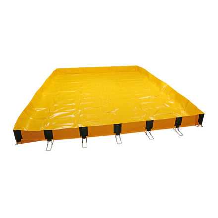Fentex InstaBund® Fuel and Chemical Spill Containment with Corner and Central Supports