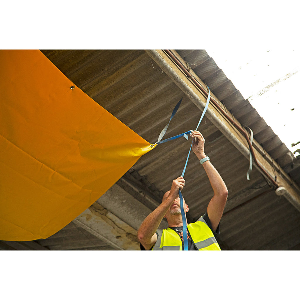 Fentex Ceiling Leak Diverter Tarpaulin Inc. Hose Outlet