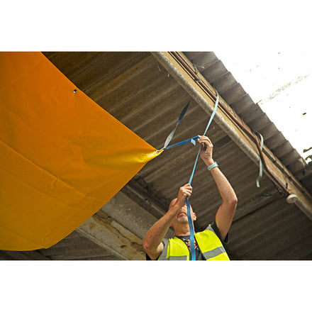 Fentex Leak Diverter Tarp and Fittings